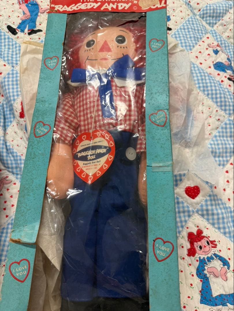 RAGGEDY ANDY DOLL ラガディ アン-アンディ目立った傷や汚れなし