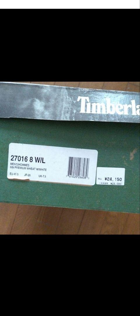 Timberland 6inch Premium Boots、箱付