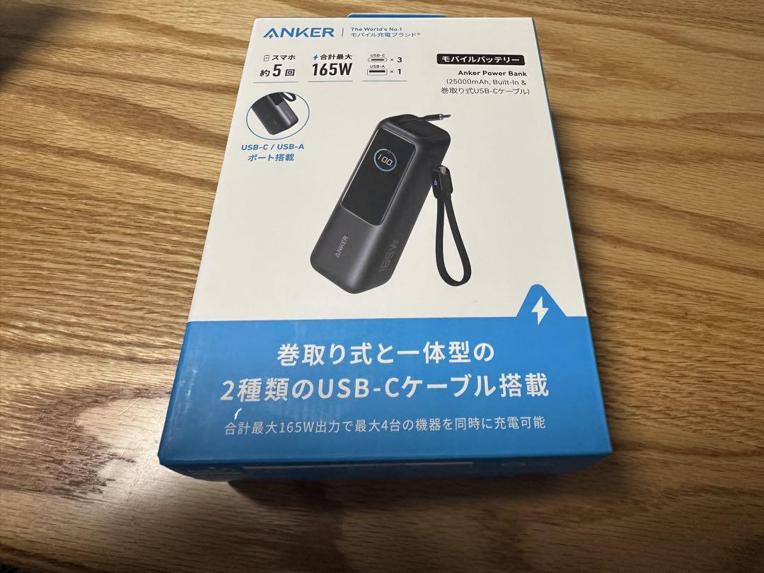 AnkerPowerBank (25000mAh)未使用品 Anker Power Bank (25000mAh ）未使用新品 - メルカリ