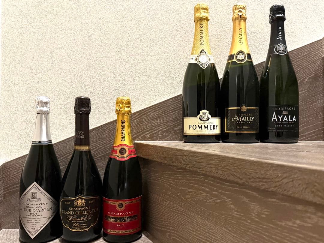 シャンパーニュ 6本セット Brut セラー保管 Ayala Pommery等