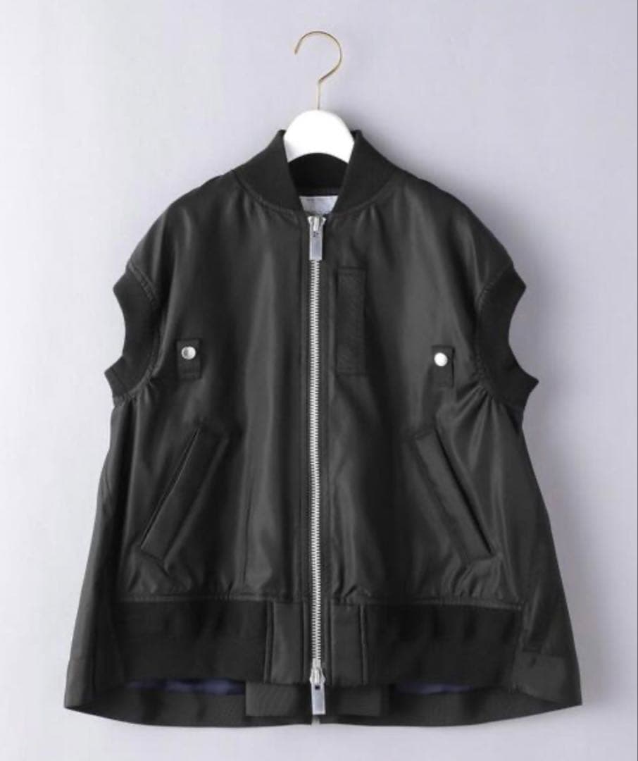sacai サカイ MA-1 ナイロンベスト