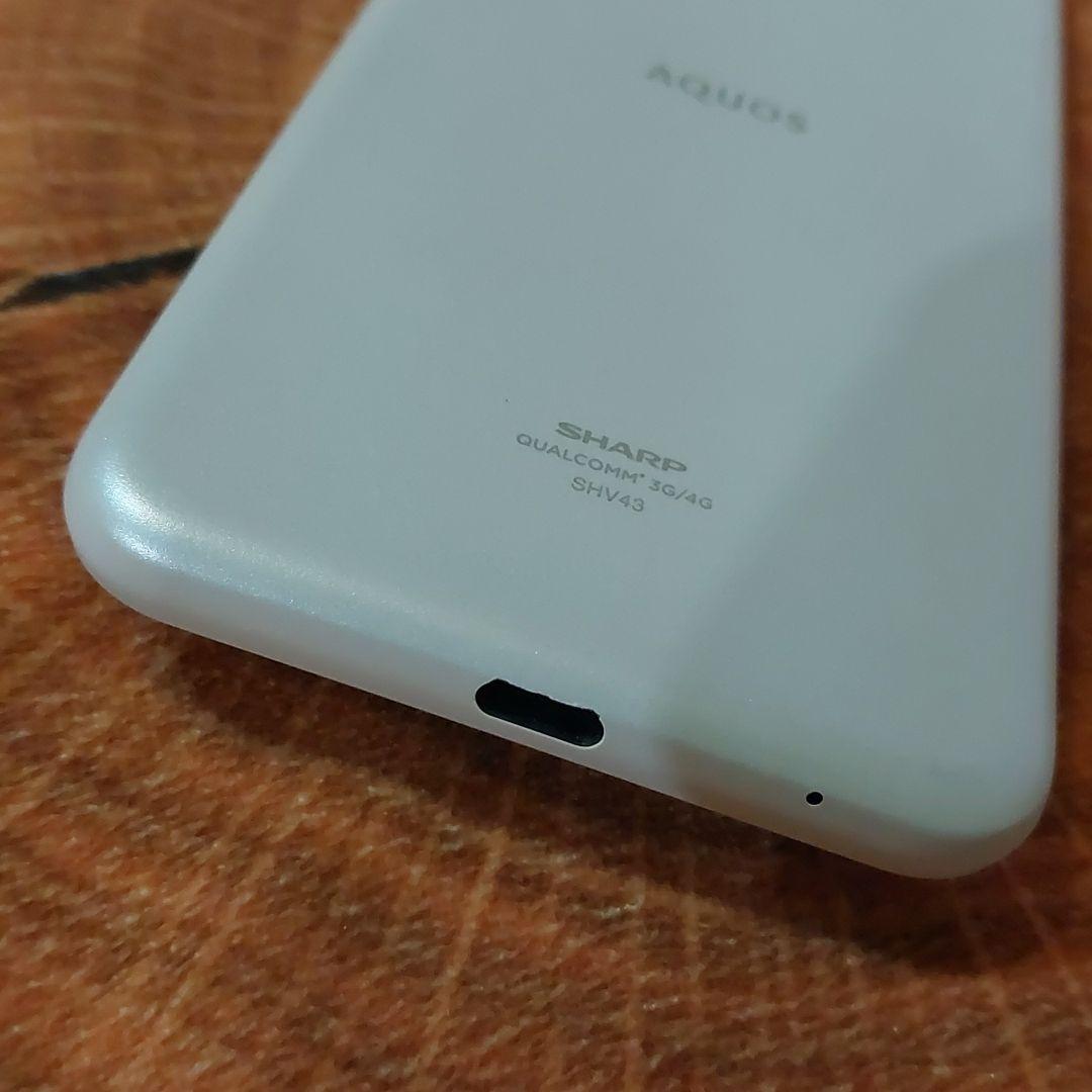 AQUOS sense2 シルキーホワイト 32 GB au - メルカリ