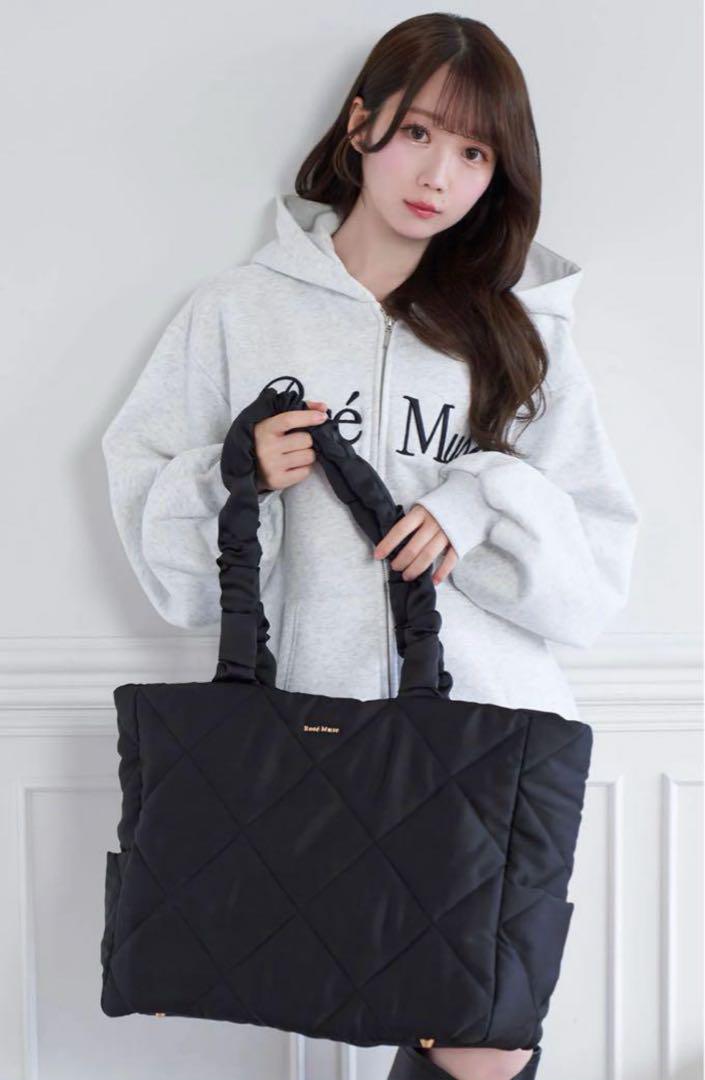 【新品未開封】ロゼミューズ Rosemuse トートバッグ Rosemuse ロゼミューズ satin quilting big tote - メルカリ