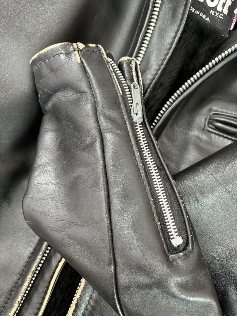 schott シングルライダースジャケット