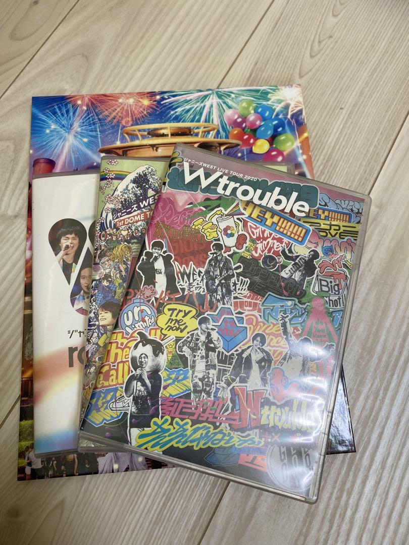 WEST.DVD 4枚セット　ファンクラブ会報　ペンライト　10周年記念写真縦