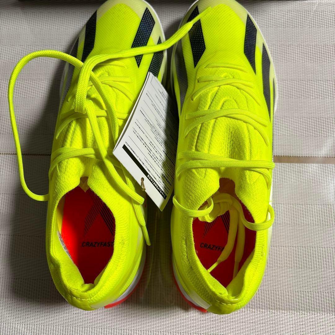 adidasフットサルシューズ エックス クレイジーファスト 25cm
