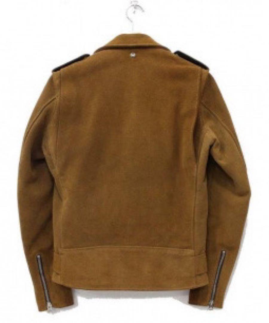 名作USA製コラボ【ショット× B&Y】ワンスタースウェードライダース 38