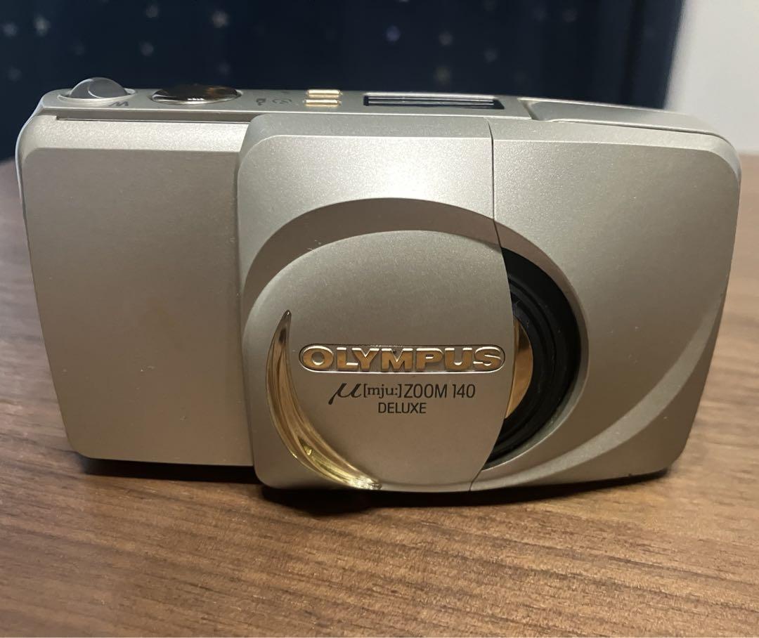 オリンパス μ[mju:]ZOOM 140 DELUXE 動作確認済 動作確認済み】OLYMPUS μ[mju:]Zoom 140 deluxe