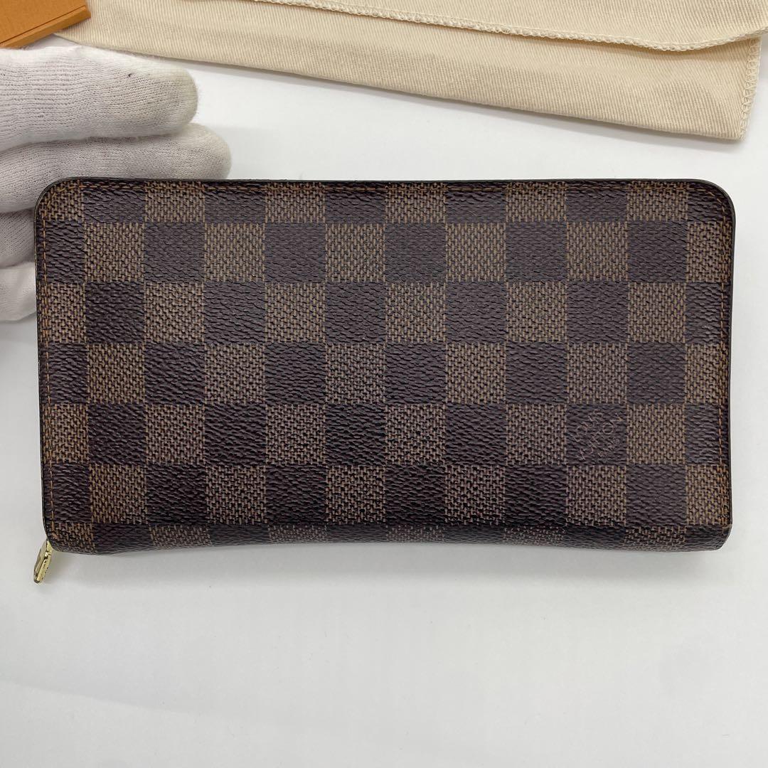 ルイヴィトン ポルトモネジップ ダミエ 長財布 LOUIS VUITTON LOUIS VUITTON ルイヴィトン ダミエ 長財布 ポルトモネジップ 小物