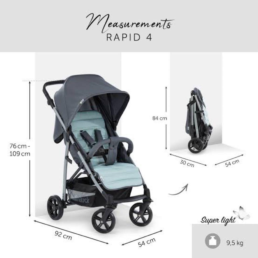 ベビーカー　hauck（ハウク）rapid 4r plus 楽天市場】【即納】ハウク・ラピッド4R＜Rapid4R-Plus