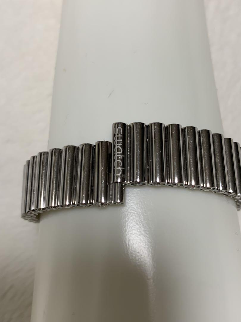 Swatch Swatch スウォッチ ステンレス CZ バングル Swatch スウォッチ ステンレス CZ バングル - メルカリ