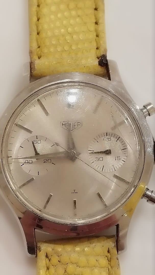 Heuer(ホイヤー)ヴィンテージ 手巻き クロノグラフ 1960年製 稀少品 Heuer(ホイヤー)ヴィンテージ 手巻き クロノグラフ 1960年製 稀少品