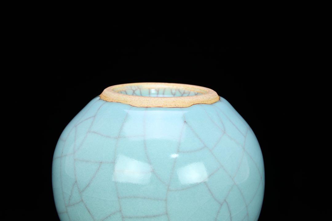 ⭕️高井進 妙高焼　青磁 一輪挿　花器　花瓶　白磁　磁器　夏　花入　工芸品　作家