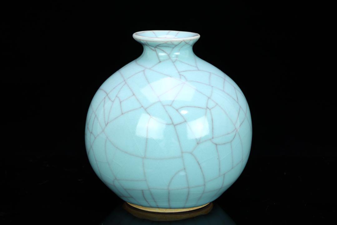 ⭕️高井進 妙高焼　青磁 一輪挿　花器　花瓶　白磁　磁器　夏　花入　工芸品　作家