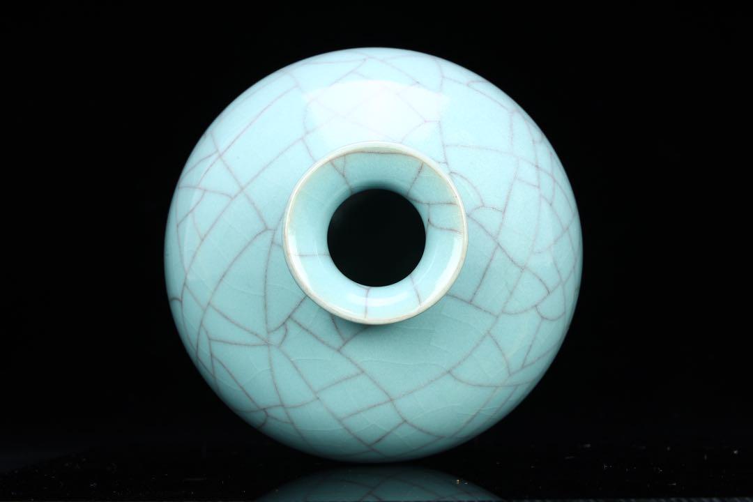 ⭕️高井進 妙高焼　青磁 一輪挿　花器　花瓶　白磁　磁器　夏　花入　工芸品　作家