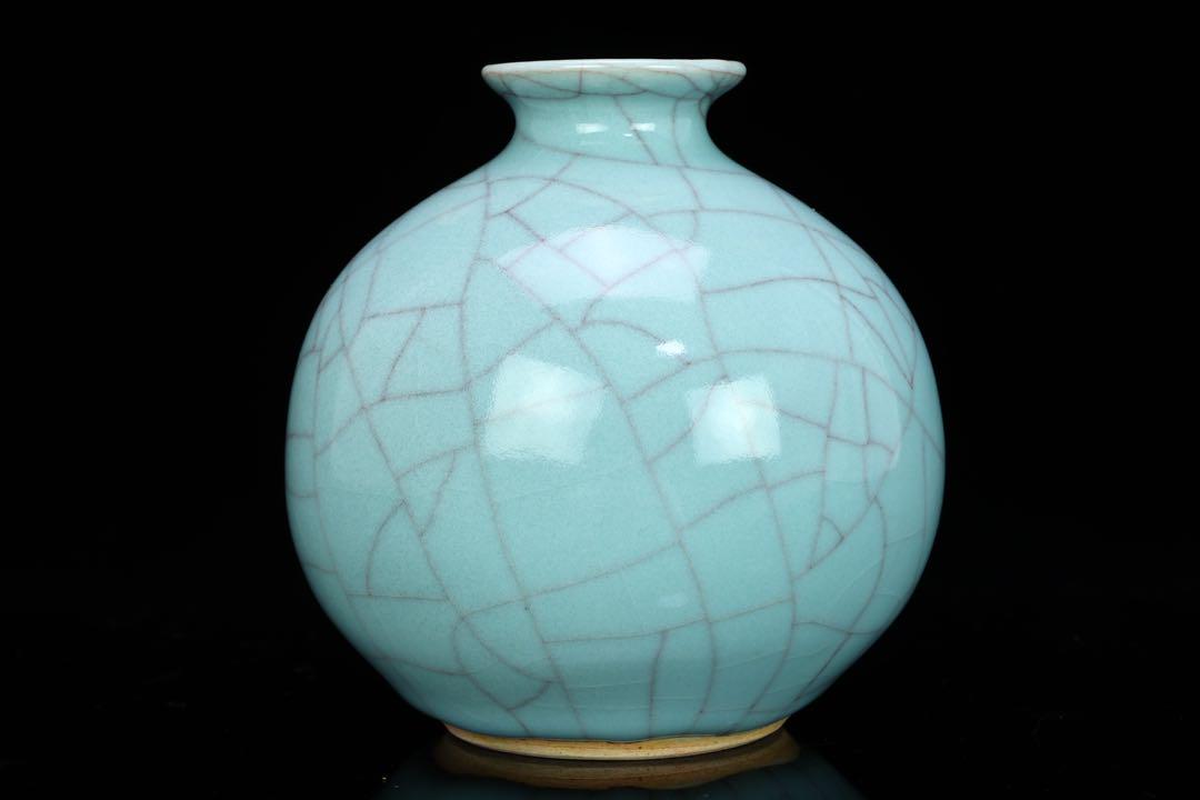 ⭕️高井進 妙高焼　青磁 一輪挿　花器　花瓶　白磁　磁器　夏　花入　工芸品　作家