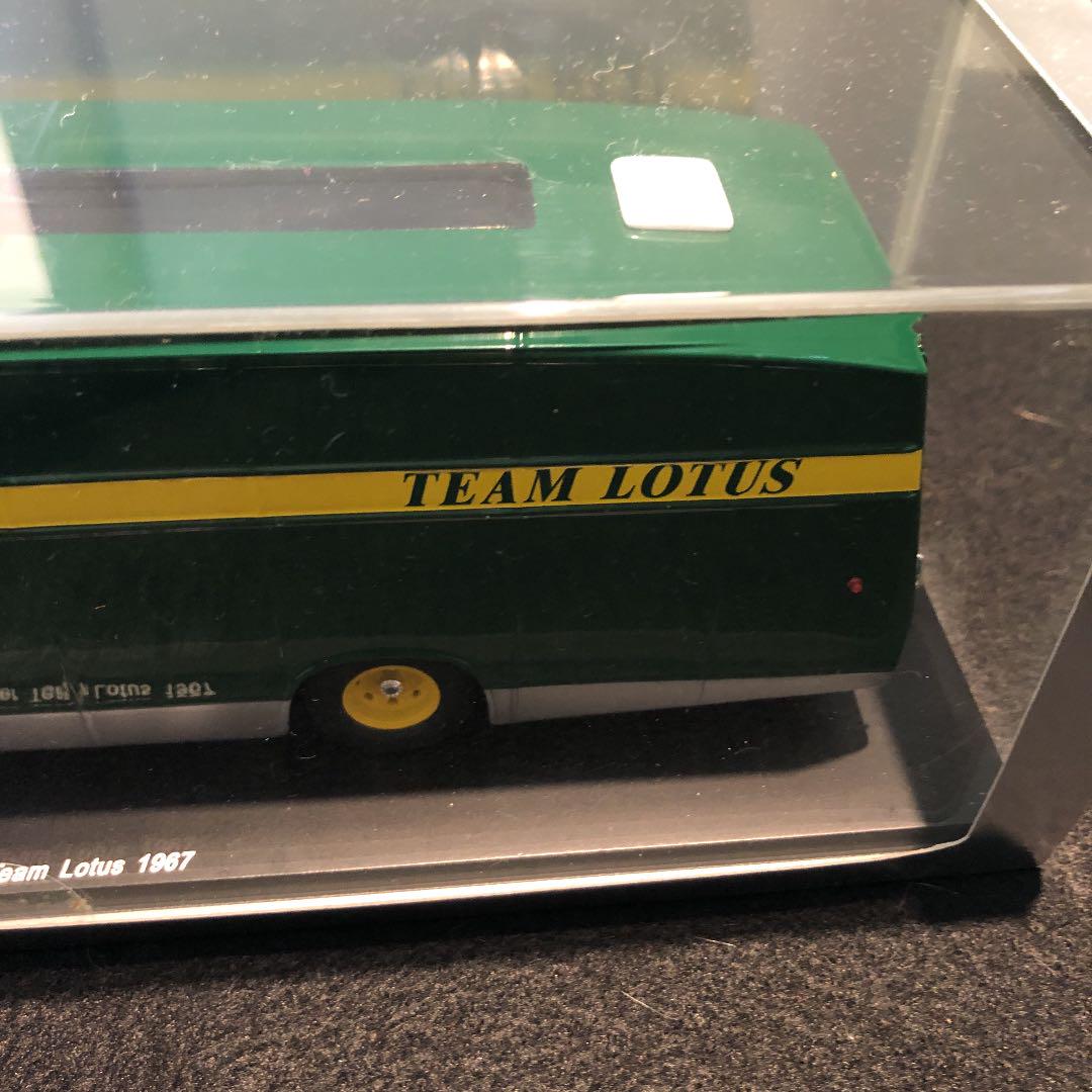 スパークモデル1／43．1967年ティームロータストランスポーターです スパークモデル1／43．1967年ティームロータストランスポーター