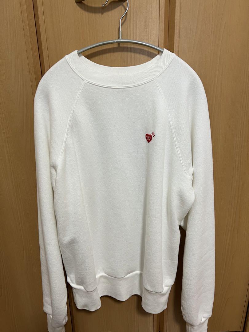 human made SWEATSHIRT #2 white スウェットシャツ