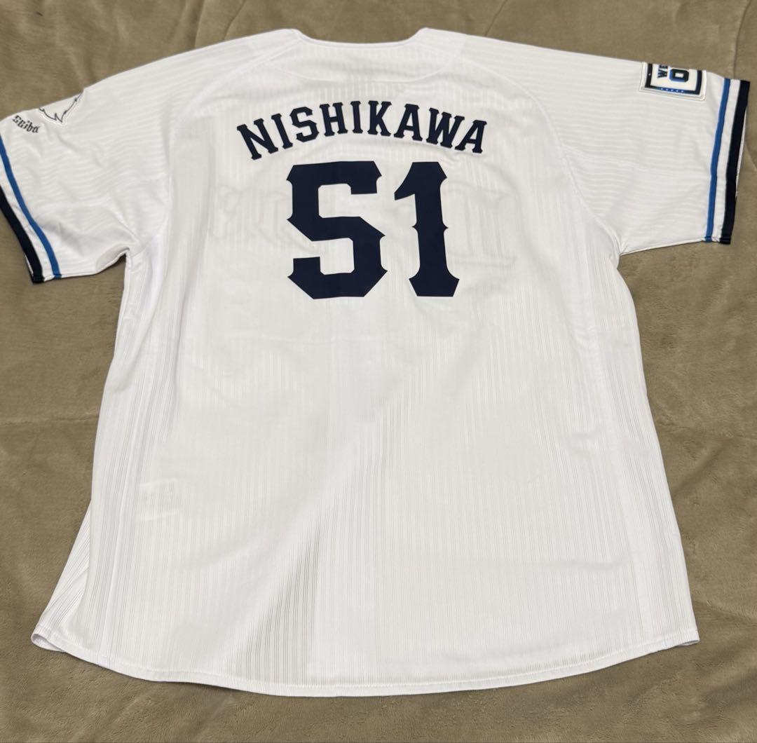 新品 大人気商品  埼玉西武ライオンズ #51 西川愛也 ホームユニフォーム サイズM 応援グッズ