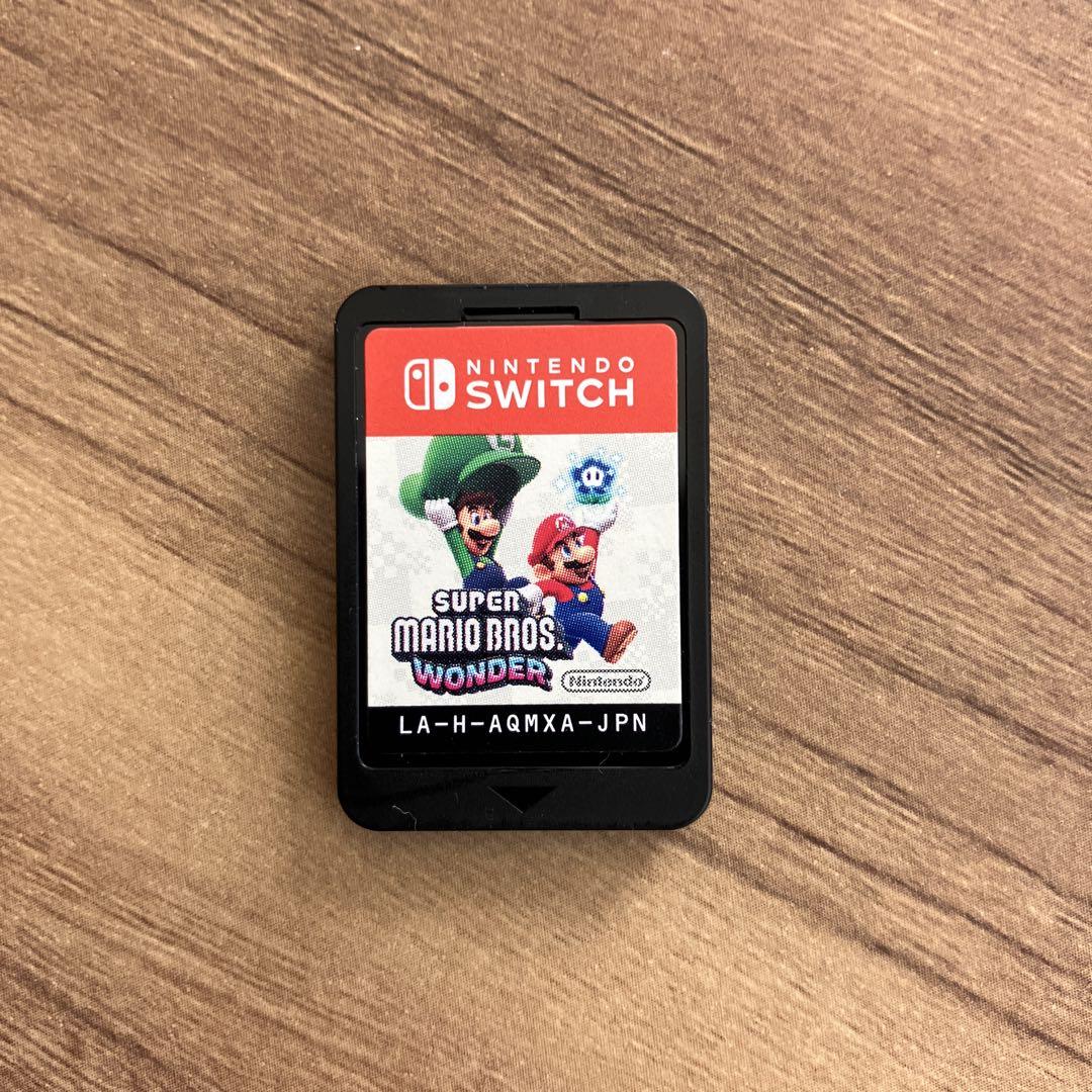 新品3点セット SWITCH スイッチ グレー スーパーマリオブラザーズワンダー Nintendo Switchソフト】スーパーマリオブラザーズ ワンダー