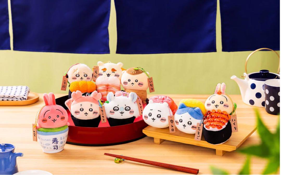 ちいかわ ちいかわ寿司 マスコット コンプリートセット 画像1