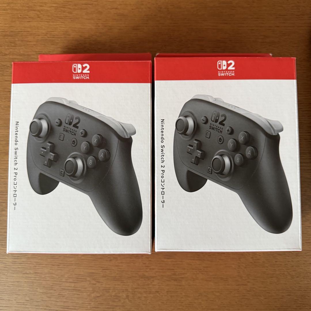 【2個セット 未開封 即発送】 Nintendo pro コントローラー