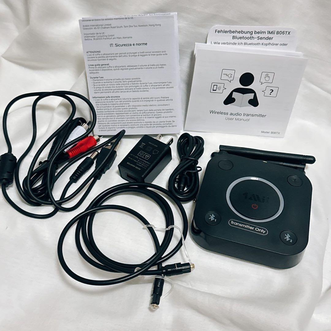 1Mii Bluetoothトランスミッター B06TX
