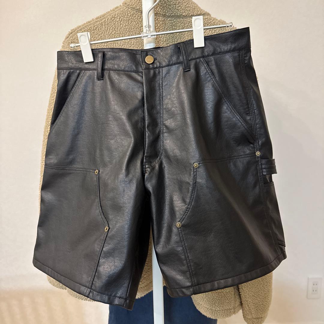 mad effect レザーショーツFREE SIZE