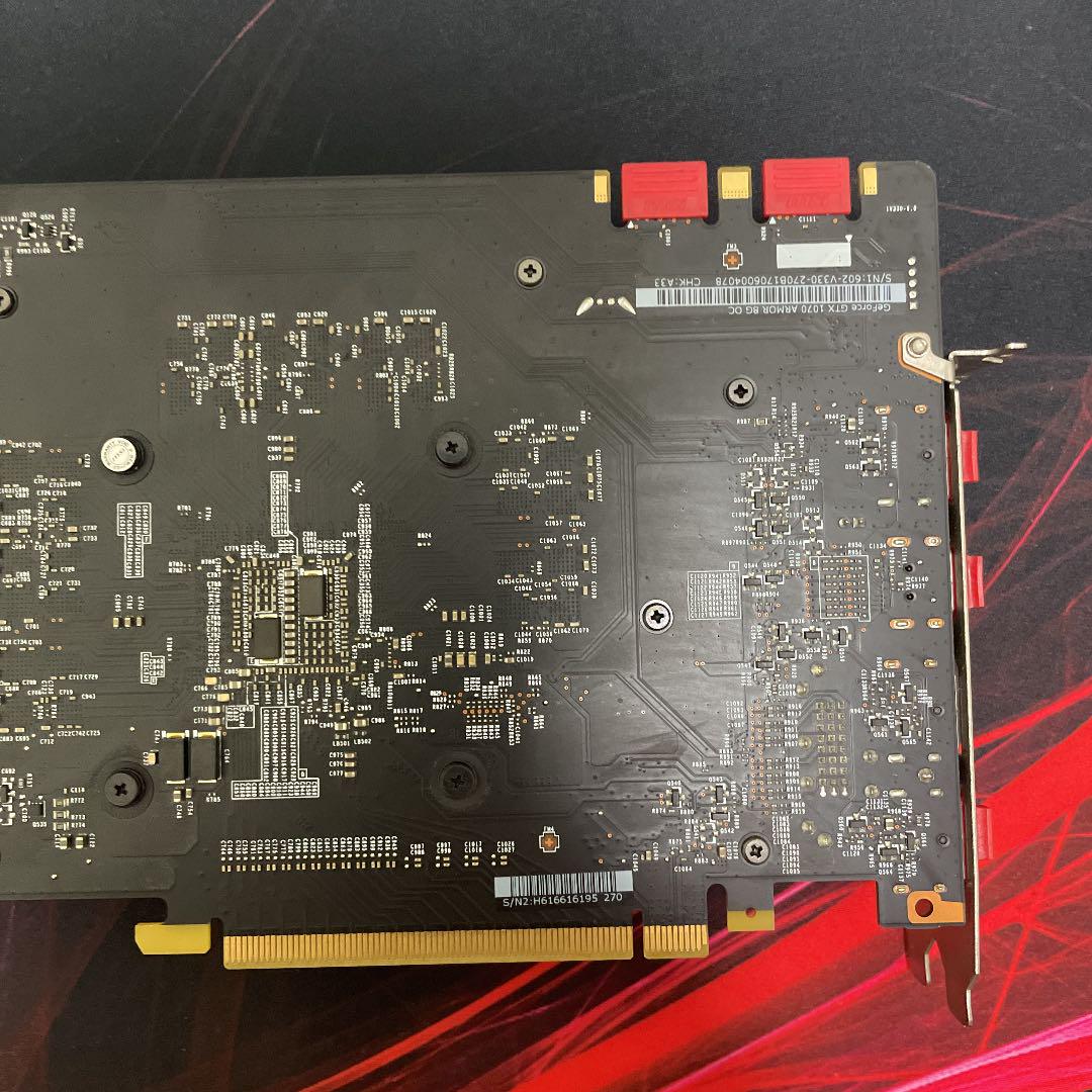 最新品通販 MSI GEFORCE GTX 1070 ARMOR 8G OC IE3FL-m36732966027 再入荷お得