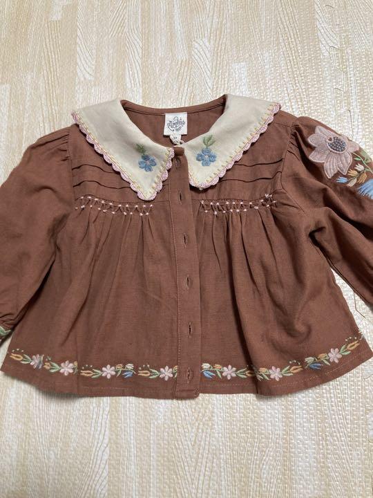 apolina ブラウス apolina ブラウス 新品 2-3yアウトレット ストア