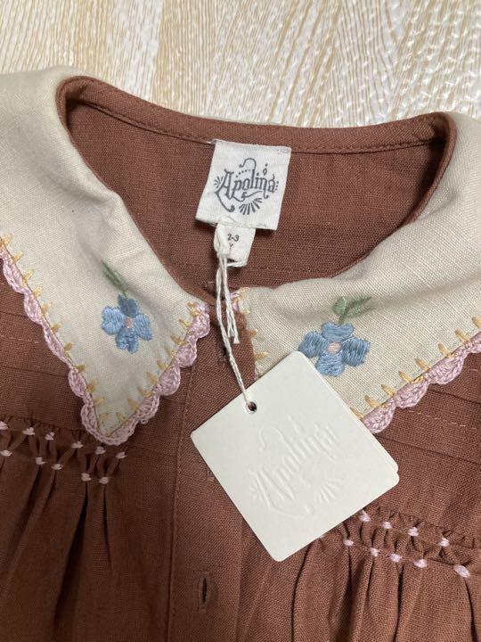 apolina ブラウス apolina ブラウス 新品 2-3yアウトレット ストア
