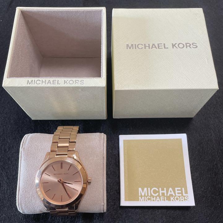 【 未使用 】マイケルコース ( MICHAEL KORS ) 腕時計ステンレス