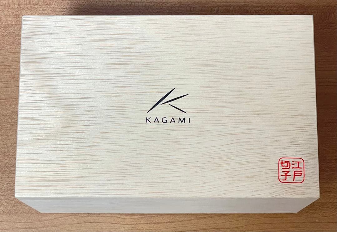 KAGAMI カガミクリスタル 江戸切子ペアロックグラスKAGAMI CRYSTAL