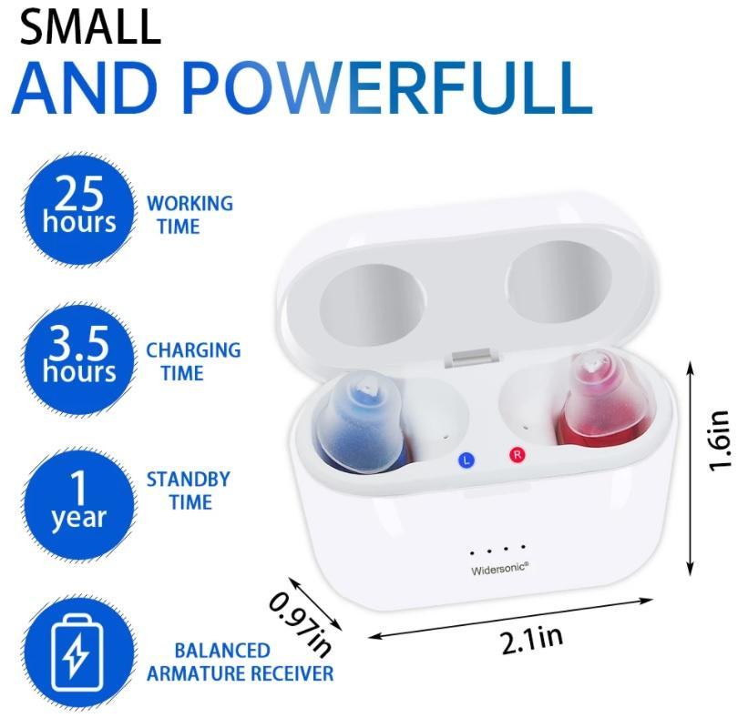 価格は安く 小さい耳穴集音器 USB充電式 補聴器 回転 高音質 両耳セット その他