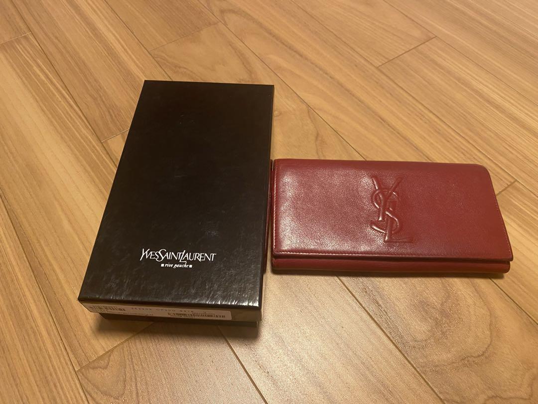 【箱あり】イヴ・サンローラン　長財布