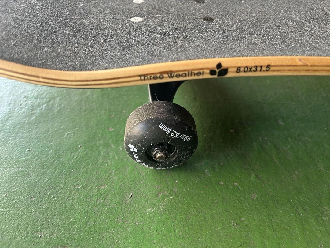 Amazon.co.jp: THREE WEATHER 3 WEATHER Skateboard Complete
