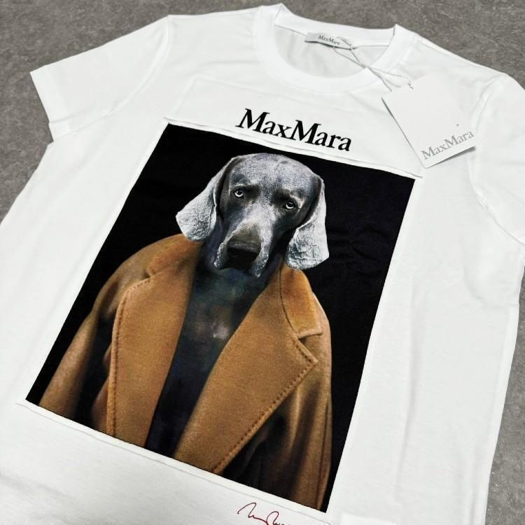 【新品未使用】 Max Mara マックスマーラ ピュアコットン Tシャツ XS