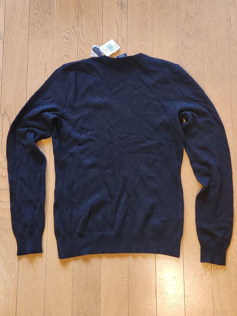 RALPH LAUREN SPORT セーター 黒 M　薄手Vネック【新品タグ】 RALPH LAUREN SPORT セーター 黒 M 薄手Vネック【新品】