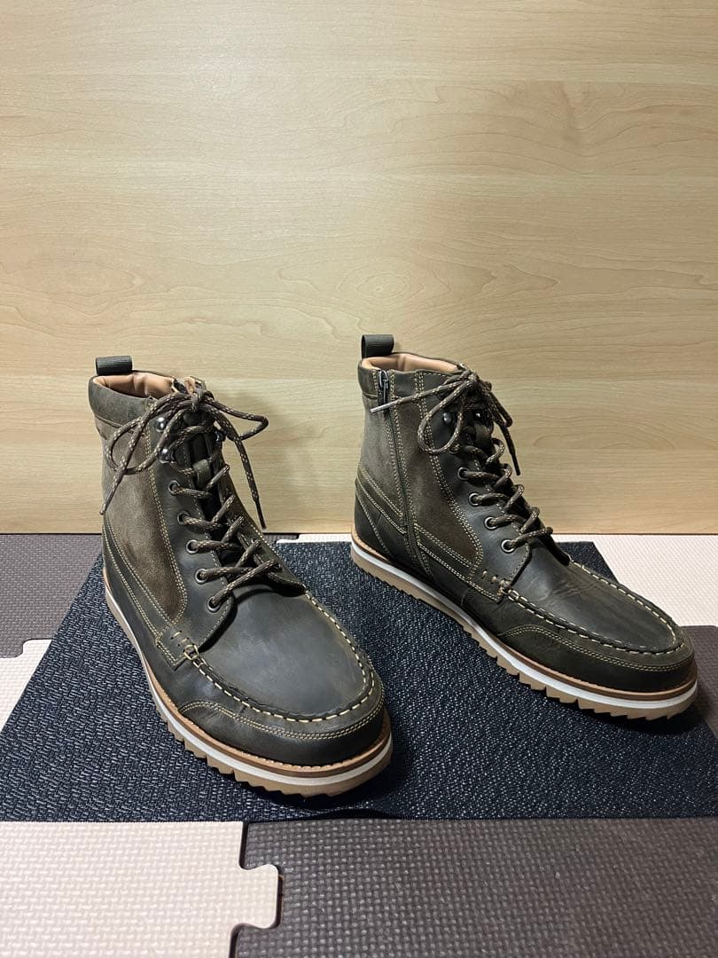 ClarksクラークスレザーブーツUK9.528.5cm・Clarks