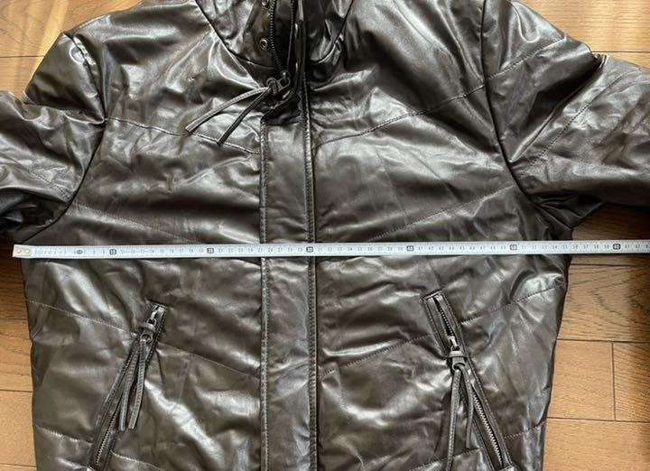 代引不可 参考7万 ライダースジャケット 50 L〜XL xZfNU-m36748577839 アルマーニ フェイクレザー 新品SALE