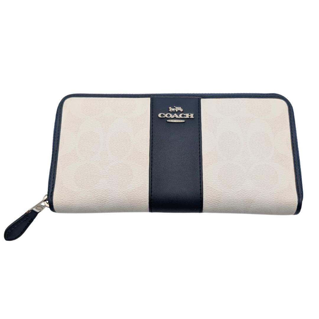 らいる様専用〈極美品〉COACH コーチ 長財布 財布 ラウンドジップ