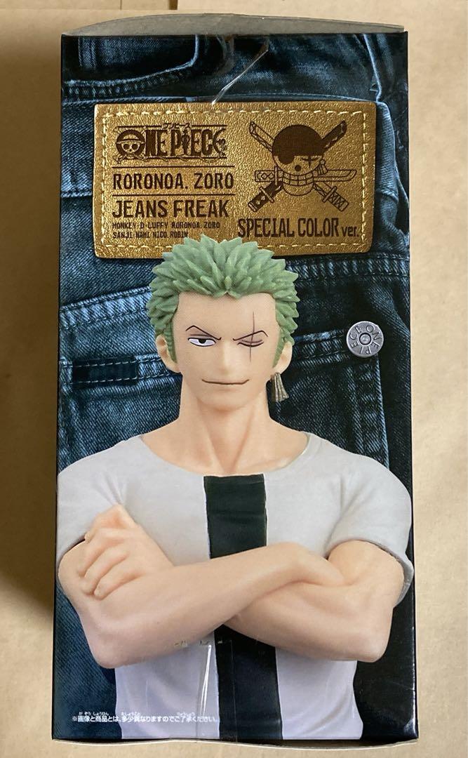 ワンピース　JEANS FREAK　SPECIAL COLOR ver.　ゾロ One Piece Jeans Freak Roronoa ZORO Figure Prize Anime Manga