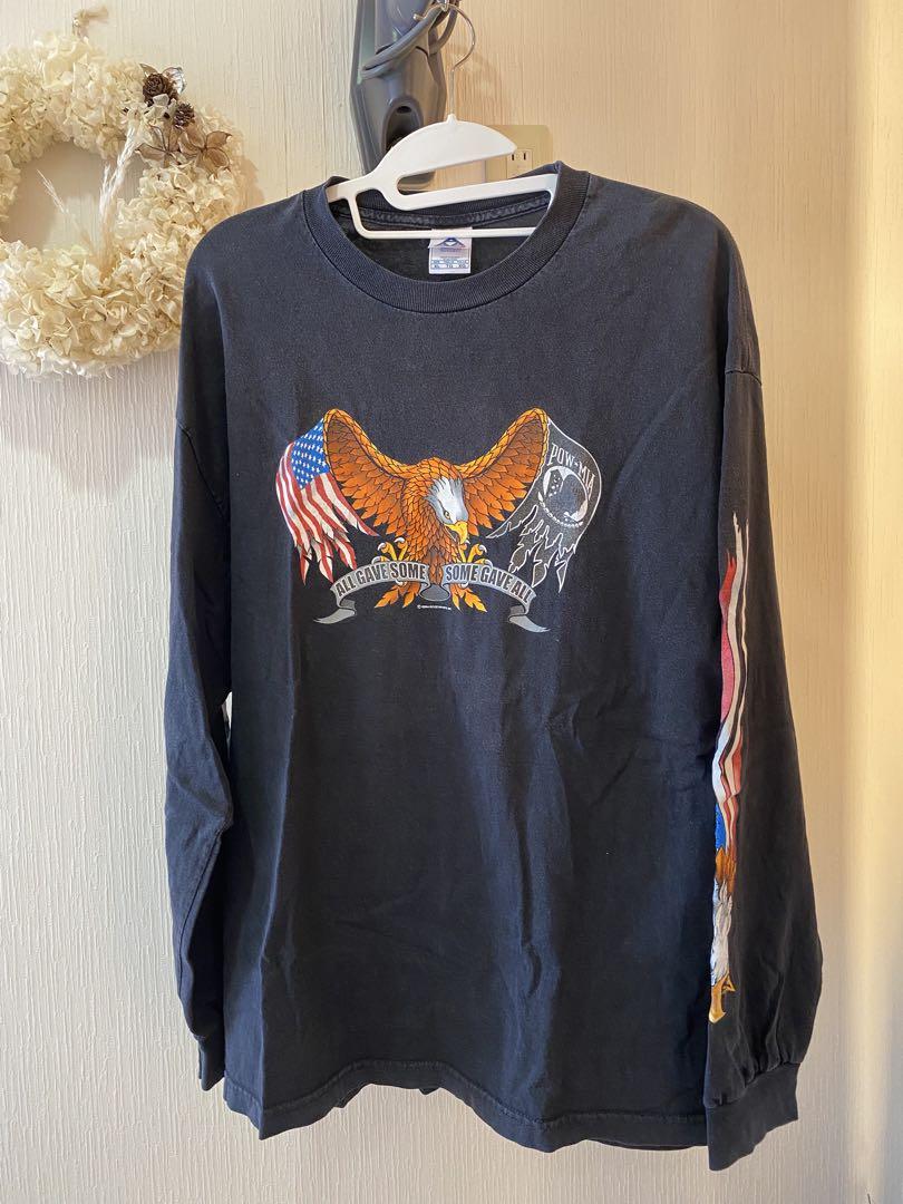 古着　ハーレー風アメリカン ロンT