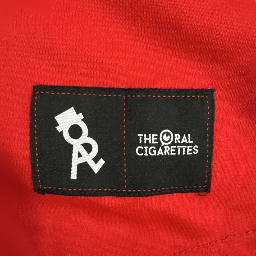 THE ORAL CIGARETTES ベースボールシャツ 半袖 M レッド - メルカリ