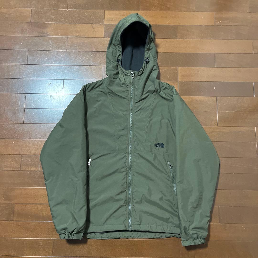 ノースフェイス コンパクトノマドジャケット Lサイズ オリーブ NP72433 ノースフェイス コンパクトノマドジャケット Lサイズ オリーブ NP72433