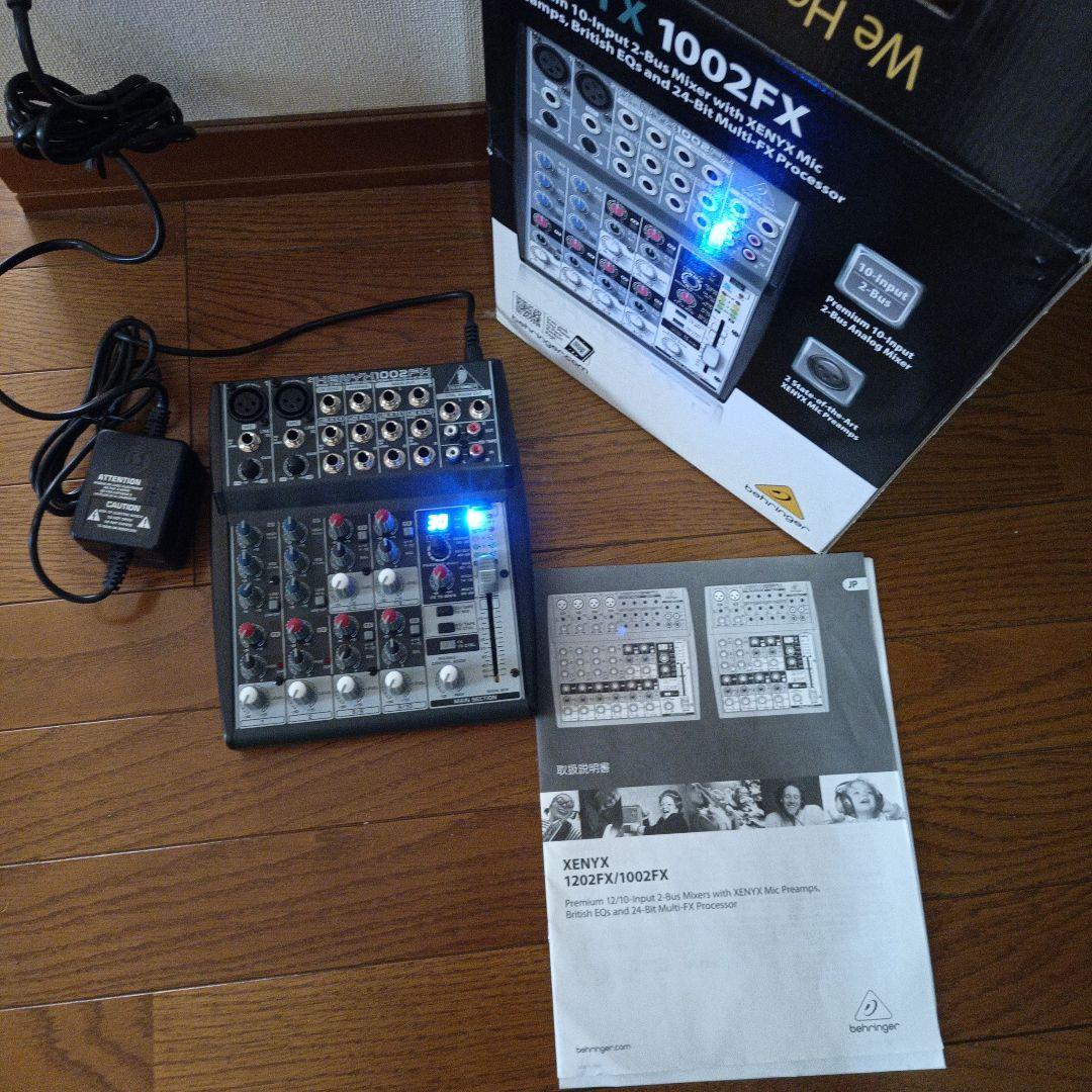 配信機器・PA機器・レコーディング機器 1002FX XENYX