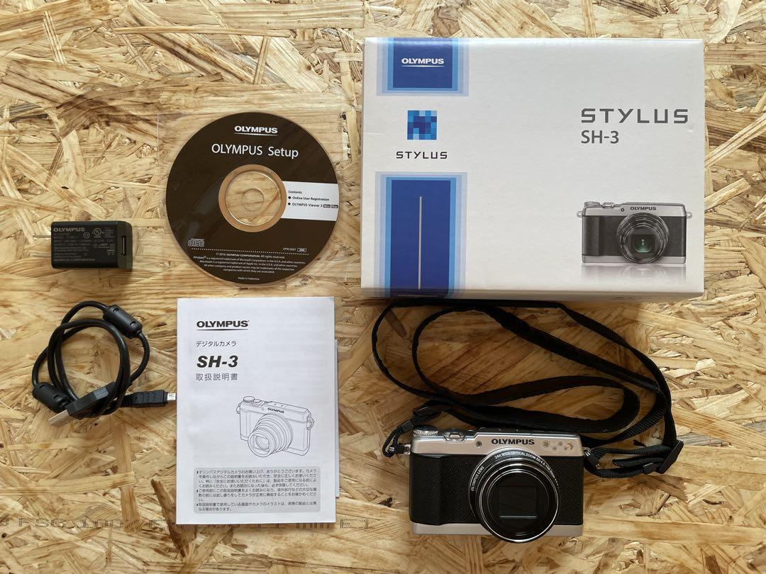 OLYMPUS STYLUS SH-3 コンパクトデジタルカメラ