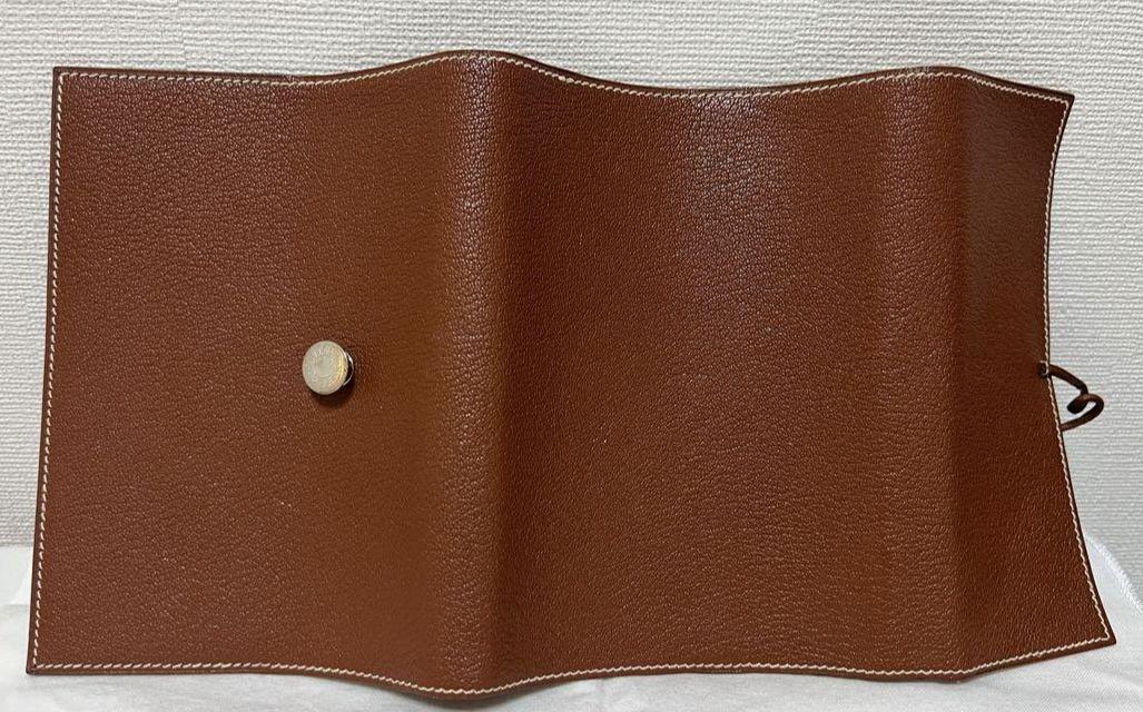 HERMES　ブックカバー　文庫本サイズ　手帳カバー　ノートカバー