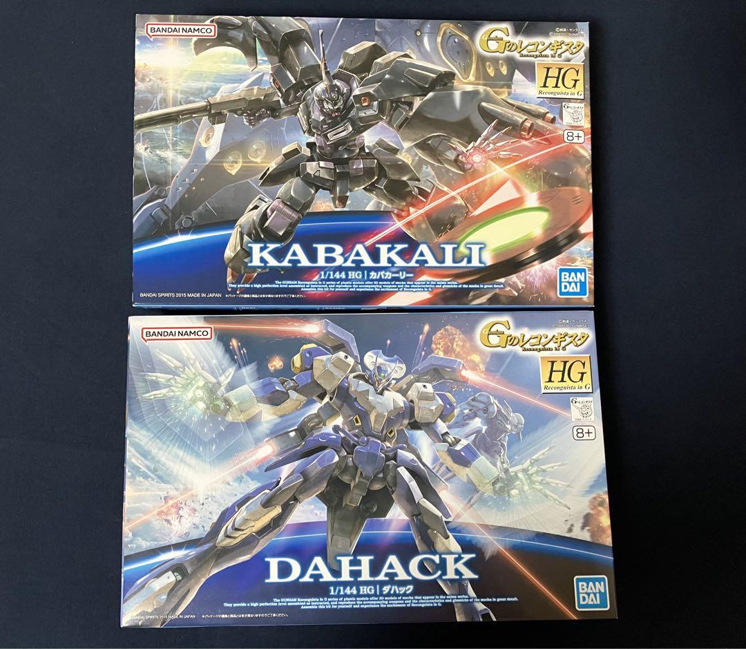ガンプラ HG カバカーリー ダハック　2点セット HGカバカーリー+hgダハック2体セット
