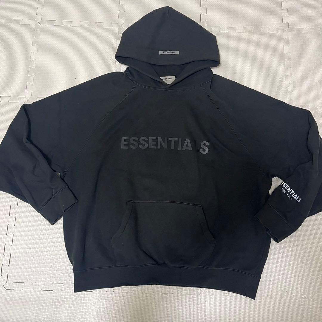 ESSENTIALS エッセンシャルズ パーカー XL ブラックXL LL FOG ESSENTIALS